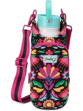 Stylish Hands-Free Water Bottle Sling Bag with Pocket - Perfect for On-the-Go!